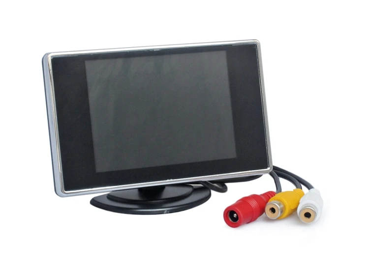 DIYSECUR 3.5 "TFT LCD شاشة الرؤية الخلفية للسيارة شاشة الرؤية الخلفية لوقوف السيارات مع مدخلات فيديو 2CH 5 DIYSECUR 3.5 "TFT LCD شاشة الرؤية الخلفية للسيارة شاشة الرؤية الخلفية لوقوف السيارات مع مدخلات فيديو 2CH