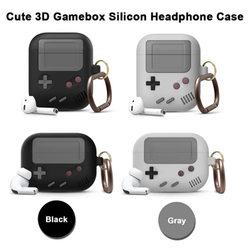Fashion Soft Retro Game Console Wireless Bluetooth Earphone Case for Airpods 2 1 Pro Cute 3D Gamebox Silicon Headphone Case
Fashion Soft Retro Game Console Wireless Bluetooth Earphone Case for Airpods 2 1 Pro Cute 3D Gamebox Silicon Headphone Case
