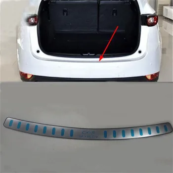 Stainless Steel Ultra-thin car Rear Bumper Protector Sill Trunk Tread Plate Trim For 2017-2019 Mazda CX-5 CX 5 CX5 car styling 
Stainless Steel Ultra-thin car Rear Bumper Protector Sill Trunk Tread Plate Trim For 2017-2019 Mazda CX-5 CX 5 CX5 car styling