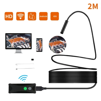 5.5mm Inspection Camera Wireless Borescope Wifi Waterproof Snake Endoscope Camera for iPhone Android PC
5.5mm Inspection Camera Wireless Borescope Wifi Waterproof Snake Endoscope Camera for iPhone Android PC
