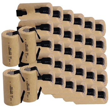 YECKPOWO 34 pcs SC rechargeable battery power tool SUBC batterie NICD accumulator 1300mah 1.2v for Dewalt Bosch hitachi B&D 
YECKPOWO 34 pcs SC rechargeable battery power tool SUBC batterie NICD accumulator 1300mah 1.2v for Dewalt Bosch hitachi B&D