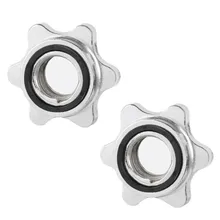 2pc 25mm Weight Check Nut Barbell Bar Clips Spin Safety Locks Fitness PartLock Screw Dumbbell Spinlock Collars
2pc 25mm Weight Check Nut Barbell Bar Clips Spin Safety Locks Fitness PartLock Screw Dumbbell Spinlock Collars