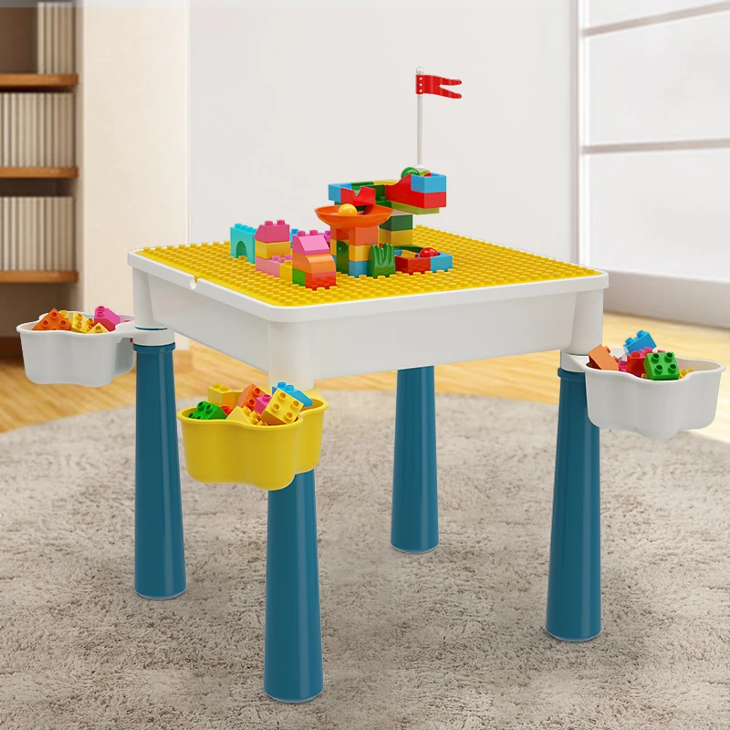 BURGKIDZ Children's Activity Table with Large Size Building Blocks Marble Race Run Blocks Toys For Kids Christmas Gift New Year
BURGKIDZ Children's Activity Table with Large Size Building Blocks Marble Race Run Blocks Toys For Kids Christmas Gift New Year