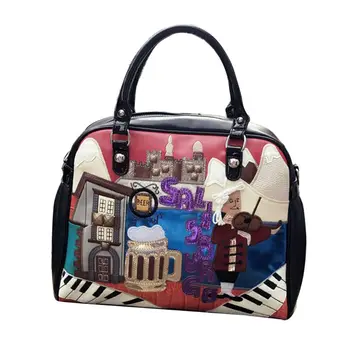 Women PU Leather Shoulder Bag Satchel Crossbody Embroidery Tote Handbag Purse Messenger L9BE
Women PU Leather Shoulder Bag Satchel Crossbody Embroidery Tote Handbag Purse Messenger L9BE