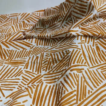 100*145cm Geometric Stripe Fabric Cotton Seersucker Dress Shirt Textile Natural 
100*145cm Geometric Stripe Fabric Cotton Seersucker Dress Shirt Textile Natural