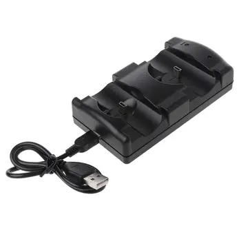 Black Universal USB Powered Dual Double Charger Dock Stand Charging Station for PS3 Move Wireless Controller
Black Universal USB Powered Dual Double Charger Dock Stand Charging Station for PS3 Move Wireless Controller