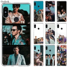 Чехол для Xiaomi Mi 5 для мобильного телефона 5S 6 Mix 2S 8 A1 A2 5X 6X Lite F1 9T MAX 3 A3 Pro CC9 CC9E Cover Jonas Brothers(China)