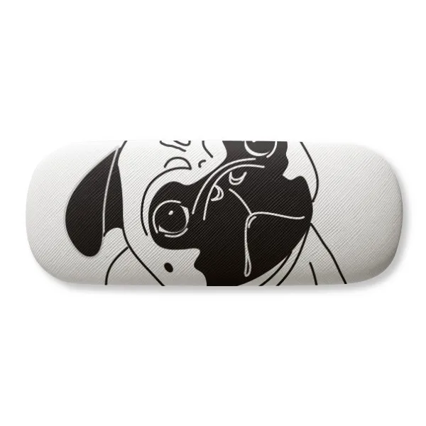 Black Cartoon Dog Illustration Pattern Glasses Case Eyeglasses Clam Shell Holder Storage Box
Black Cartoon Dog Illustration Pattern Glasses Case Eyeglasses Clam Shell Holder Storage Box