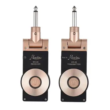 WS-20 2.4G Wireless Electric Guitar Transmitter Receiver Set 30 Meters Transmission Range with USB Charging Cable
WS-20 2.4G Wireless Electric Guitar Transmitter Receiver Set 30 Meters Transmission Range with USB Charging Cable