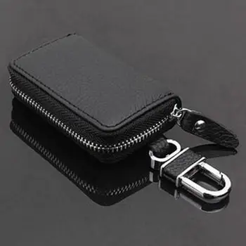 HiMISS PU Leather Car Key Wallets Men Key Holder Housekeeper Keys Organizer Zipper Key Case
HiMISS PU Leather Car Key Wallets Men Key Holder Housekeeper Keys Organizer Zipper Key Case