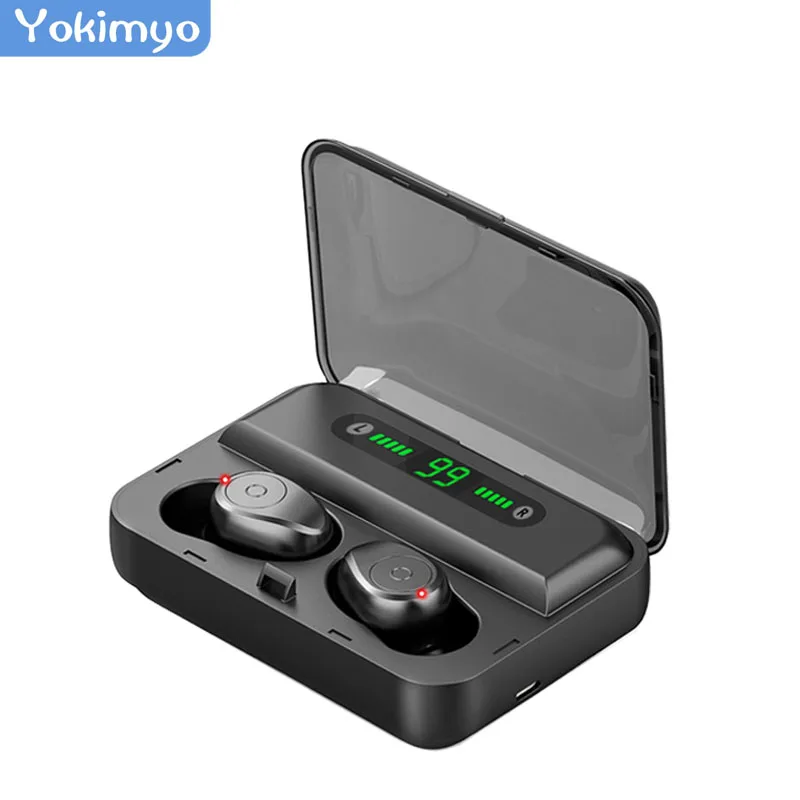TWS V5.0 Bluetooth Wireless headset In-Ear Stereo HiFi Sound Noise Cancelling Headset IPX7 Waterproof Bluetooth Earphone
TWS V5.0 Bluetooth Wireless headset In-Ear Stereo HiFi Sound Noise Cancelling Headset IPX7 Waterproof Bluetooth Earphone