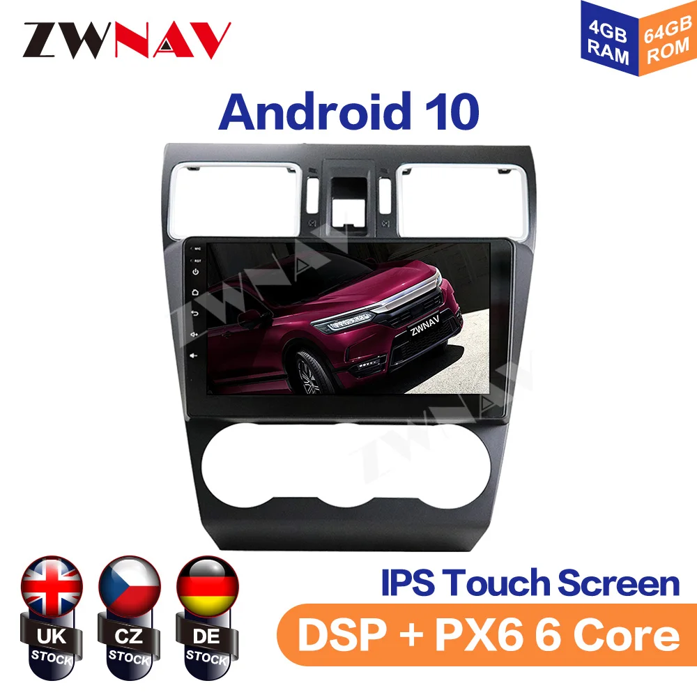 ZWNAV Octa 8 Core Car DVD Player Radio Stereo Android 10.1 360 panorama DSP 4G LTE GPS For Subaru Forester SJ xv 2015-2018
ZWNAV Octa 8 Core Car DVD Player Radio Stereo Android 10.1 360 panorama DSP 4G LTE GPS For Subaru Forester SJ xv 2015-2018