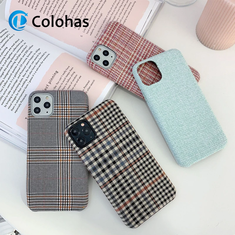 Autumn Warm Plaid Plush Phone Case Simple Cloth Fabric Soft Cases for Iphone 11 Pro Max 10 X XS Max XR 6 6s 7 8 plus Girl Cover
Autumn Warm Plaid Plush Phone Case Simple Cloth Fabric Soft Cases for Iphone 11 Pro Max 10 X XS Max XR 6 6s 7 8 plus Girl Cover