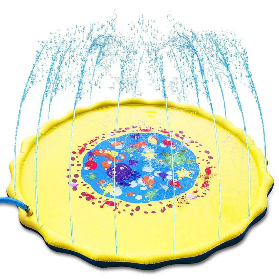Infantil Lawn Beach Sea Animal Inflatable Water Spray Kids Sprinkler Play Pad Mat Tub Swiming Pool Children Outdoor Sport Pools
Infantil Lawn Beach Sea Animal Inflatable Water Spray Kids Sprinkler Play Pad Mat Tub Swiming Pool Children Outdoor Sport Pools