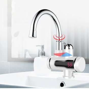 Temperature Display Instant Hot Water Tap Tankless Electric Faucet Water Instant Hot Faucet Water Heater Water Heating
Temperature Display Instant Hot Water Tap Tankless Electric Faucet Water Instant Hot Faucet Water Heater Water Heating