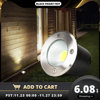 LED Underground Light COB 5W 10W Floor Lamp Outdoor Path Buried Ground Garden Square Yard Spot Landscape 110V 220V DC12V IP68
LED Underground Light COB 5W 10W Floor Lamp Outdoor Path Buried Ground Garden Square Yard Spot Landscape 110V 220V DC12V IP68
