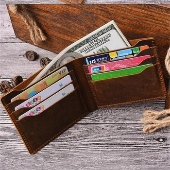 Hot Genuine Leather Men's Wallet Retro Handmade Wallet for Men Durable Real Leather portfel male cartera hombre Purse for men
Hot Genuine Leather Men's Wallet Retro Handmade Wallet for Men Durable Real Leather portfel male cartera hombre Purse for men