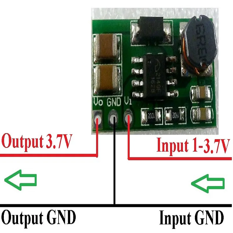 DD0606SA_3V7 " Input 1-3.7V Output 3.7V " DC-DC Converter Step up Boost Module for 18650 battery Toy Diy
DD0606SA_3V7 " Input 1-3.7V Output 3.7V " DC-DC Converter Step up Boost Module for 18650 battery Toy Diy