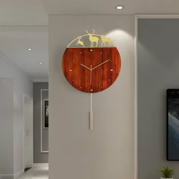 Art Deer Wall Clock Large Pendulum Creative Nordic Silent Modern Design Wall Clock Living Room Reloj Pared Home Decor New DA60WC
Art Deer Wall Clock Large Pendulum Creative Nordic Silent Modern Design Wall Clock Living Room Reloj Pared Home Decor New DA60WC