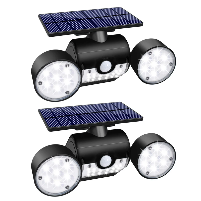 2Pcs Solar Wall Light Outdoor 30Led Human Induction Courtyard Landscape Solar Street Light Rotating Lighting
2Pcs Solar Wall Light Outdoor 30Led Human Induction Courtyard Landscape Solar Street Light Rotating Lighting