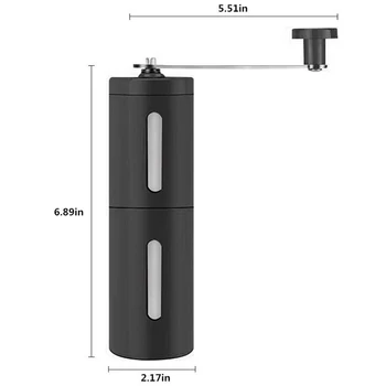 Mini Manual Coffee Bean Grinder, Pure Hand Grinding Steel Portable Travel Porket Coffee Bean Spices Seed Mill - Meet Different F
Mini Manual Coffee Bean Grinder, Pure Hand Grinding Steel Portable Travel Porket Coffee Bean Spices Seed Mill - Meet Different F