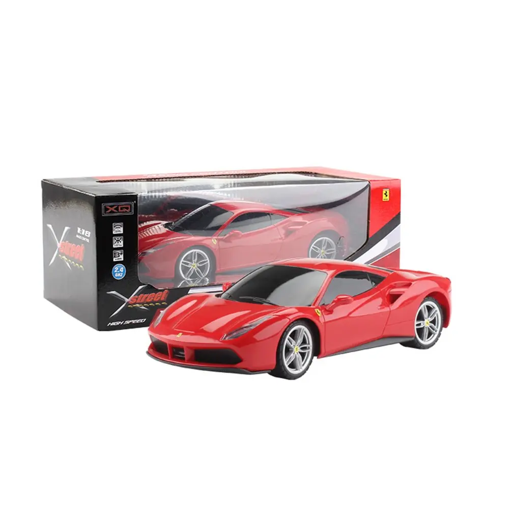 488 GTB 1:18 1/18 RC Racing Car 4 Channels Remote Control Simulate Model Toys for Children Gifts
488 GTB 1:18 1/18 RC Racing Car 4 Channels Remote Control Simulate Model Toys for Children Gifts