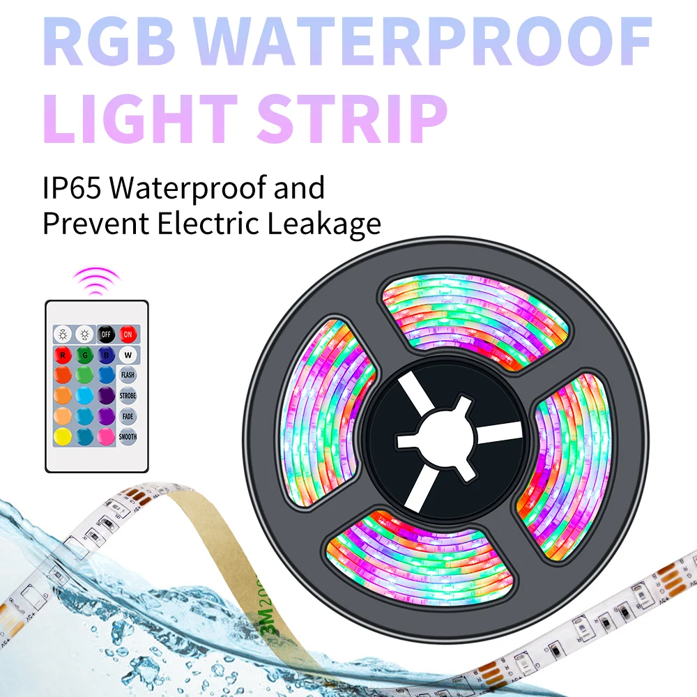Led Strip Light 5V RGB Led Flexible Ribbon Lamp 0.5/1/2/3/4/5M RGBW Neon Luces Led Lamp Tape Remote Control USB TV Light Strip
Led Strip Light 5V RGB Led Flexible Ribbon Lamp 0.5/1/2/3/4/5M RGBW Neon Luces Led Lamp Tape Remote Control USB TV Light Strip