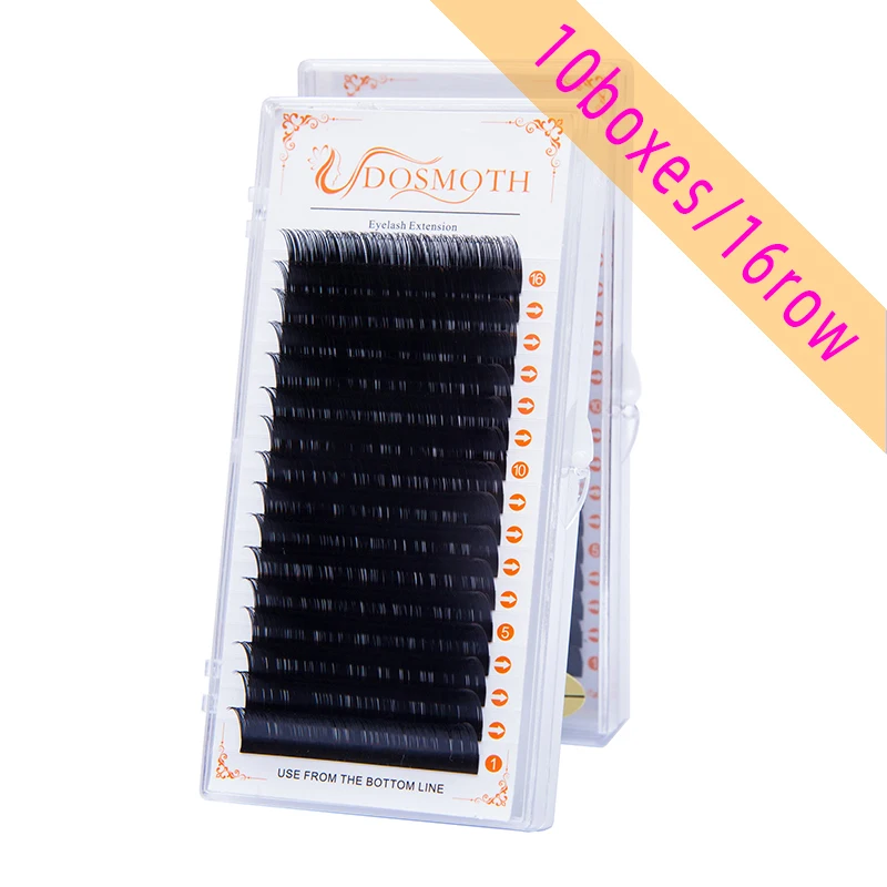 10 trays 16rows/case 7-16mm mink eyelash extensions supples False fake eyelash extension individual lashes cosmetics
10 trays 16rows/case 7-16mm mink eyelash extensions supples False fake eyelash extension individual lashes cosmetics