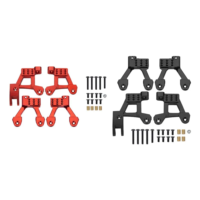 4Pcs Aluminum Front Rear Shock Damper Tower Mount Hoops for AXIAL SCX10 II 90046 90047 1:10 RC Car
4Pcs Aluminum Front Rear Shock Damper Tower Mount Hoops for AXIAL SCX10 II 90046 90047 1:10 RC Car