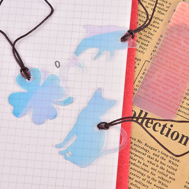 2Pcs Creative Laser Stickers Bookmarks Books Paper Clip Cute Kawaii Book Markers Dolphin Cat Florets Shape
2Pcs Creative Laser Stickers Bookmarks Books Paper Clip Cute Kawaii Book Markers Dolphin Cat Florets Shape