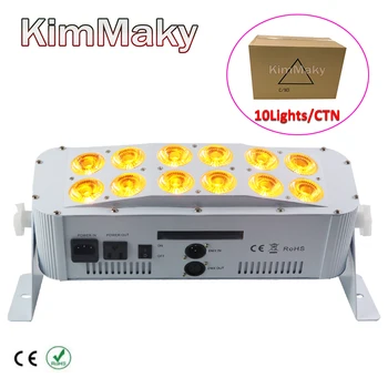 10Lights/CTN 12*18W 6 in 1 LED battery uplight Wash uplight battery power wireless dmx wall washer
10Lights/CTN 12*18W 6 in 1 LED battery uplight Wash uplight battery power wireless dmx wall washer