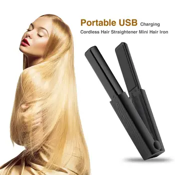 Professional USB Charging Hair Straightener Ceramic Steam Perm Portable Hair Straightener Hair Styling Tool
Professional USB Charging Hair Straightener Ceramic Steam Perm Portable Hair Straightener Hair Styling Tool