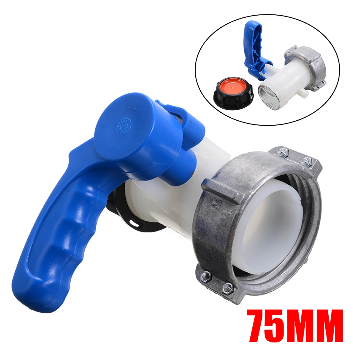 75mm ABS Plastic Valve For Tank Tank IBC Tank Male 2 Inch DN50 Manual Tank Ball Garden Water Connectors
75mm ABS Plastic Valve For Tank Tank IBC Tank Male 2 Inch DN50 Manual Tank Ball Garden Water Connectors