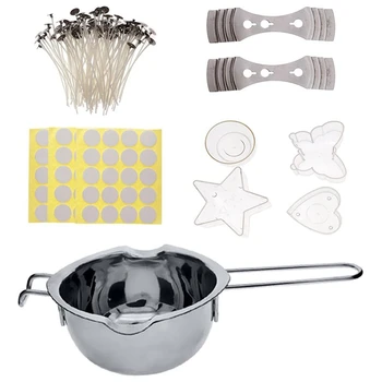Candle Making Kit DIY Candles Craft Tools Full Beginners Set Including Wicks(4In),Candle Wicks Stick, Wicks Holder, Candle Mould
Candle Making Kit DIY Candles Craft Tools Full Beginners Set Including Wicks(4In),Candle Wicks Stick, Wicks Holder, Candle Mould