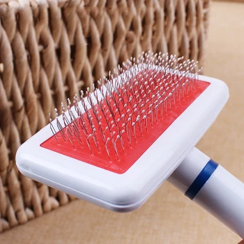 1 Psc Pet Hair Trimmer Comb Combing Pet Hair Cat Grooming Supply Brush Slicker Tool Long Hair Pet Brush
1 Psc Pet Hair Trimmer Comb Combing Pet Hair Cat Grooming Supply Brush Slicker Tool Long Hair Pet Brush