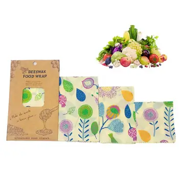 3pcs Reusable Beeswax Food Wraps FDA Cotton Food Wrapping Organizer Beeswax Cloth Fresh Keeping Wrap Kitchen Food Storage Tools
3pcs Reusable Beeswax Food Wraps FDA Cotton Food Wrapping Organizer Beeswax Cloth Fresh Keeping Wrap Kitchen Food Storage Tools
