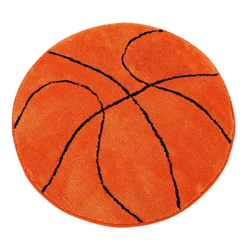Round Anti-slip Polyester Fluff Ball Carpet Computer Chair Pad Football Basketball Living Room Mat Children Bedroom Rugs
Round Anti-slip Polyester Fluff Ball Carpet Computer Chair Pad Football Basketball Living Room Mat Children Bedroom Rugs
