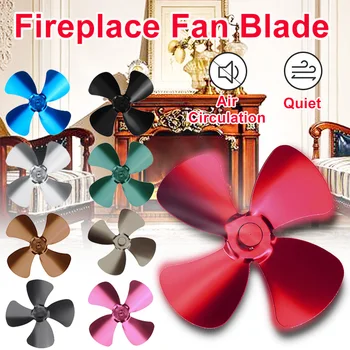 High Quality Multicolor Stove Fan Blade 4 Blade Aluminum Fireplace Fan Heat Powered komin Wood Burner Eco Fan Blade Replacement
High Quality Multicolor Stove Fan Blade 4 Blade Aluminum Fireplace Fan Heat Powered komin Wood Burner Eco Fan Blade Replacement