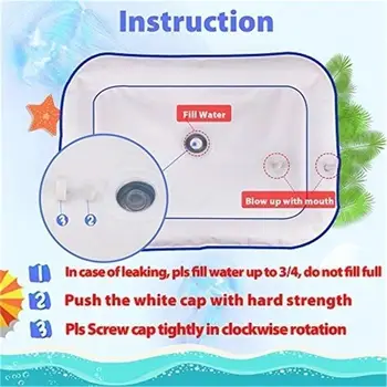 Comfortable Inflatable Mat Inflatable Floating Bed 66*55cm Summer Lounge Baby Beach Baby Water Mat Creative Swimming Pool PVC
Comfortable Inflatable Mat Inflatable Floating Bed 66*55cm Summer Lounge Baby Beach Baby Water Mat Creative Swimming Pool PVC