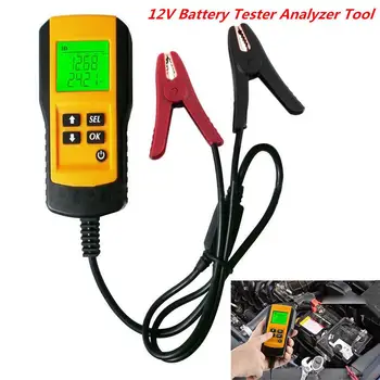 DishyKooker Digital Auto Vehicle Battery Analyzer Load Tester with LCD Backlight for 12V Car Battery
DishyKooker Digital Auto Vehicle Battery Analyzer Load Tester with LCD Backlight for 12V Car Battery