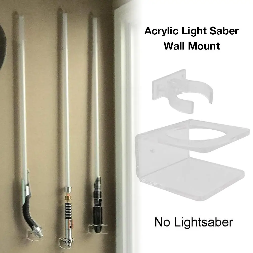 Horoshop Wall Mount Light Saber Wall Display Stand/Lightsaber Hanger Holder/Display