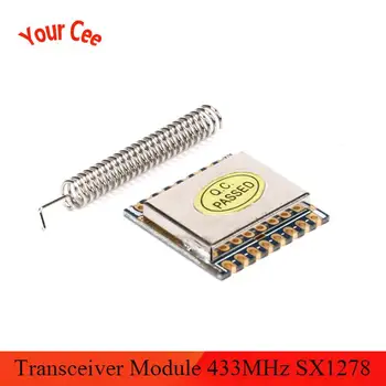 1 pc Lora Spreading High Sensitivity XL1276-D01 XS1278 Wireless Transceiver Module 433MHz SX1278 
1 pc Lora Spreading High Sensitivity XL1276-D01 XS1278 Wireless Transceiver Module 433MHz SX1278