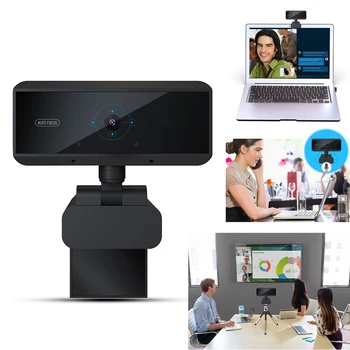 HD Webcam Mini Computer PC WebCamera Anti-Peeping Rotatable Camera For Live Broadcast Video Conference Work Computer Accessory
HD Webcam Mini Computer PC WebCamera Anti-Peeping Rotatable Camera For Live Broadcast Video Conference Work Computer Accessory