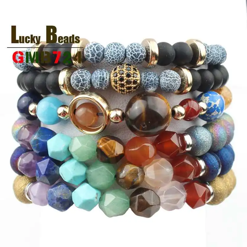 For Men Women Yoga Chakra Bracelets Natural Colorful Faceted Blue Sand Stone Beads Elastic Charm Bracelet Buddha Jewelry Fashion
For Men Women Yoga Chakra Bracelets Natural Colorful Faceted Blue Sand Stone Beads Elastic Charm Bracelet Buddha Jewelry Fashion