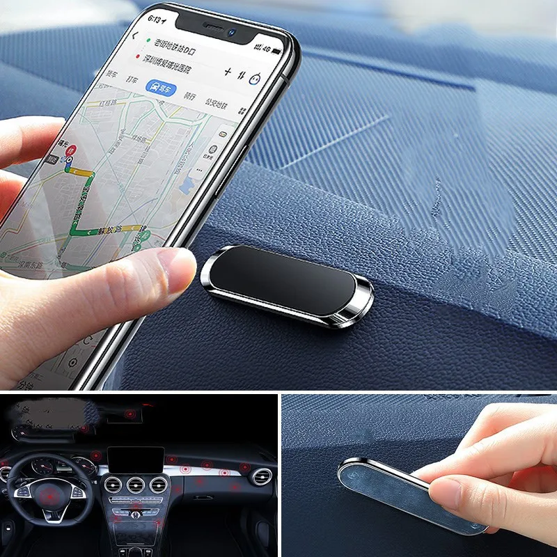 Magnetic Car Phone Holder Creative One-word Strong Magnetic Instrument Panel Mini Car Phone Holder Universal Adhesive Stand
Magnetic Car Phone Holder Creative One-word Strong Magnetic Instrument Panel Mini Car Phone Holder Universal Adhesive Stand