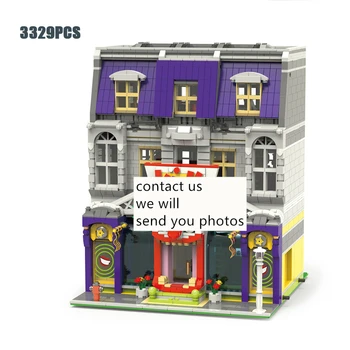 creator Architecture city street view dc Jokering paradise Video Game Room moc building block assembly bricks toys collection
creator Architecture city street view dc Jokering paradise Video Game Room moc building block assembly bricks toys collection