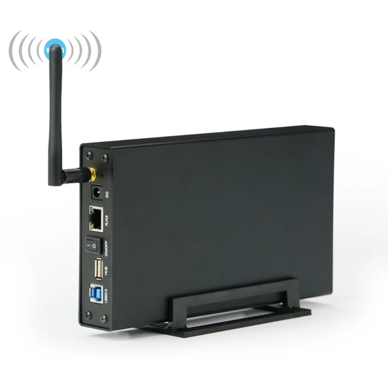 Фото Портативный корпус для жесткого диска 3 5 дюйма SSD портативный Wi-Fi маршрутизатор