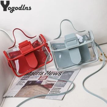 Women Shoulders Bag Fashion Lady Jelly Package Lock Crossbody Bag Transparent PVC Purse Summer Beach Mobile Phone Messenger Bag
Women Shoulders Bag Fashion Lady Jelly Package Lock Crossbody Bag Transparent PVC Purse Summer Beach Mobile Phone Messenger Bag