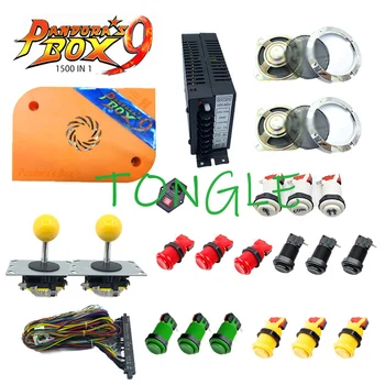 Pandora box 9 1500 in 1 DIY Kit Copy Sanwa Joystick Happ Push Button Power Box Asembly Bundle Building Arcade Cabinet Machine
Pandora box 9 1500 in 1 DIY Kit Copy Sanwa Joystick Happ Push Button Power Box Asembly Bundle Building Arcade Cabinet Machine