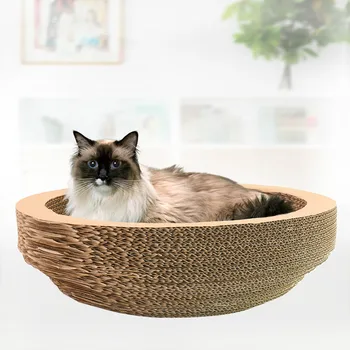 Large Space Bowl Type Cat Scratch Board Toy Scratching Pad Cat Nest Cat Scratcher For Grinding Claws Body Massage Rest Scratch
Large Space Bowl Type Cat Scratch Board Toy Scratching Pad Cat Nest Cat Scratcher For Grinding Claws Body Massage Rest Scratch